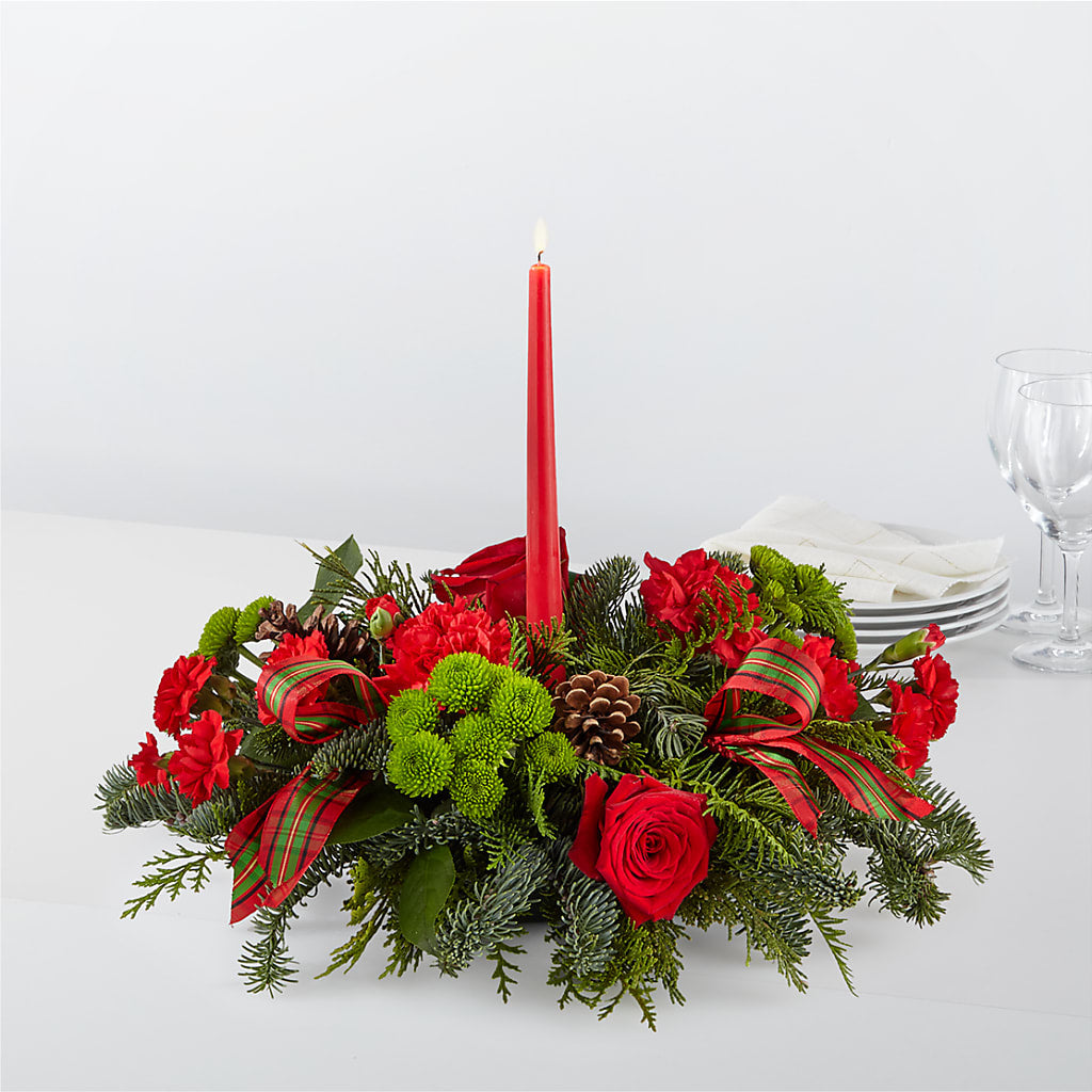 By the Candlelight Centerpiece – Watsons Florist, Sullivan MO