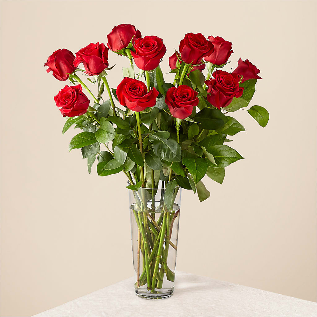 Long Stem Red Rose Bouquet – Watsons Florist, Sullivan MO