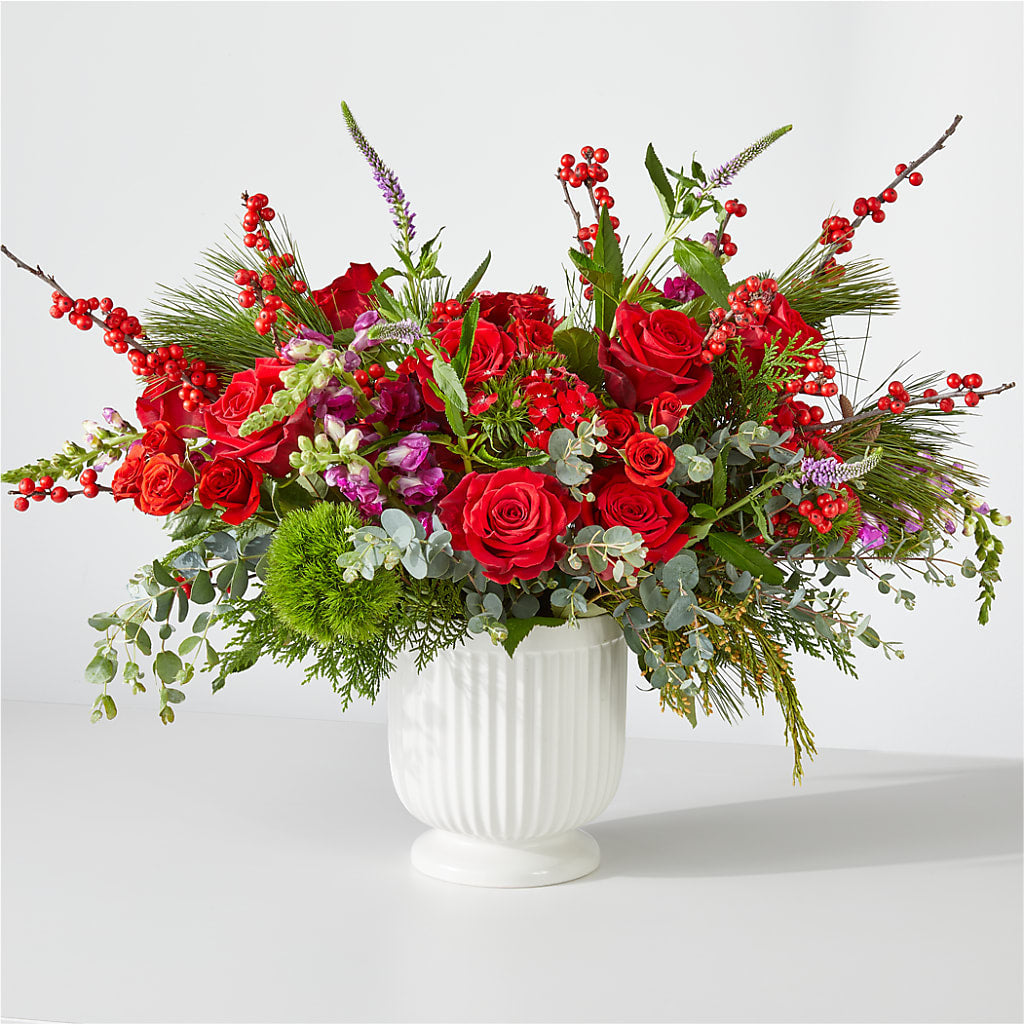 Big Red Bow Bouquet – Watsons Florist, Sullivan MO
