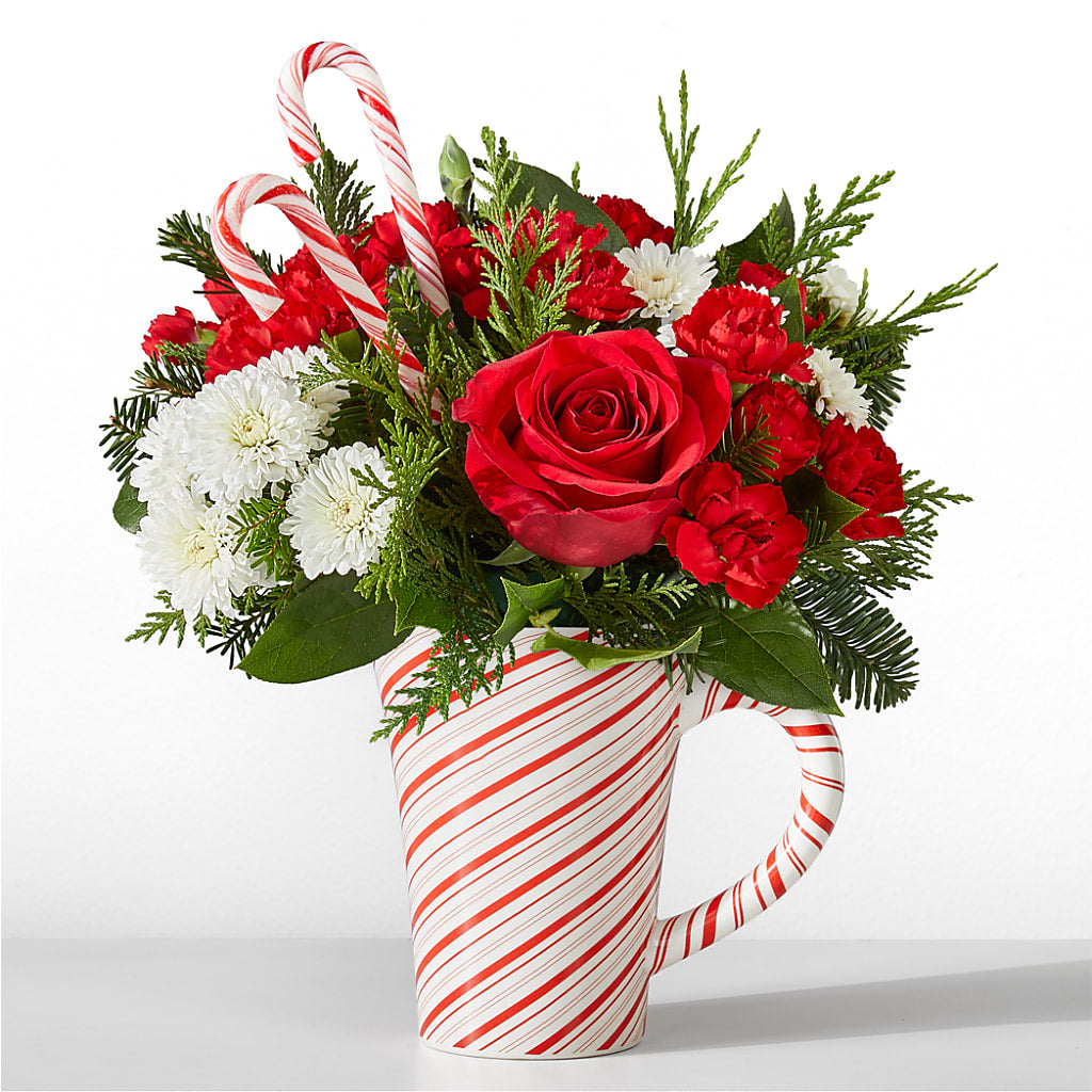 Peppermint Swirl Mug – Watsons Florist, Sullivan MO