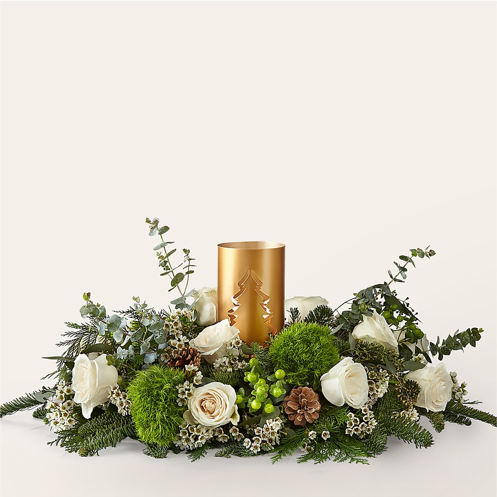 Chestnuts Roasting Centerpiece – Watsons Florist, Sullivan MO