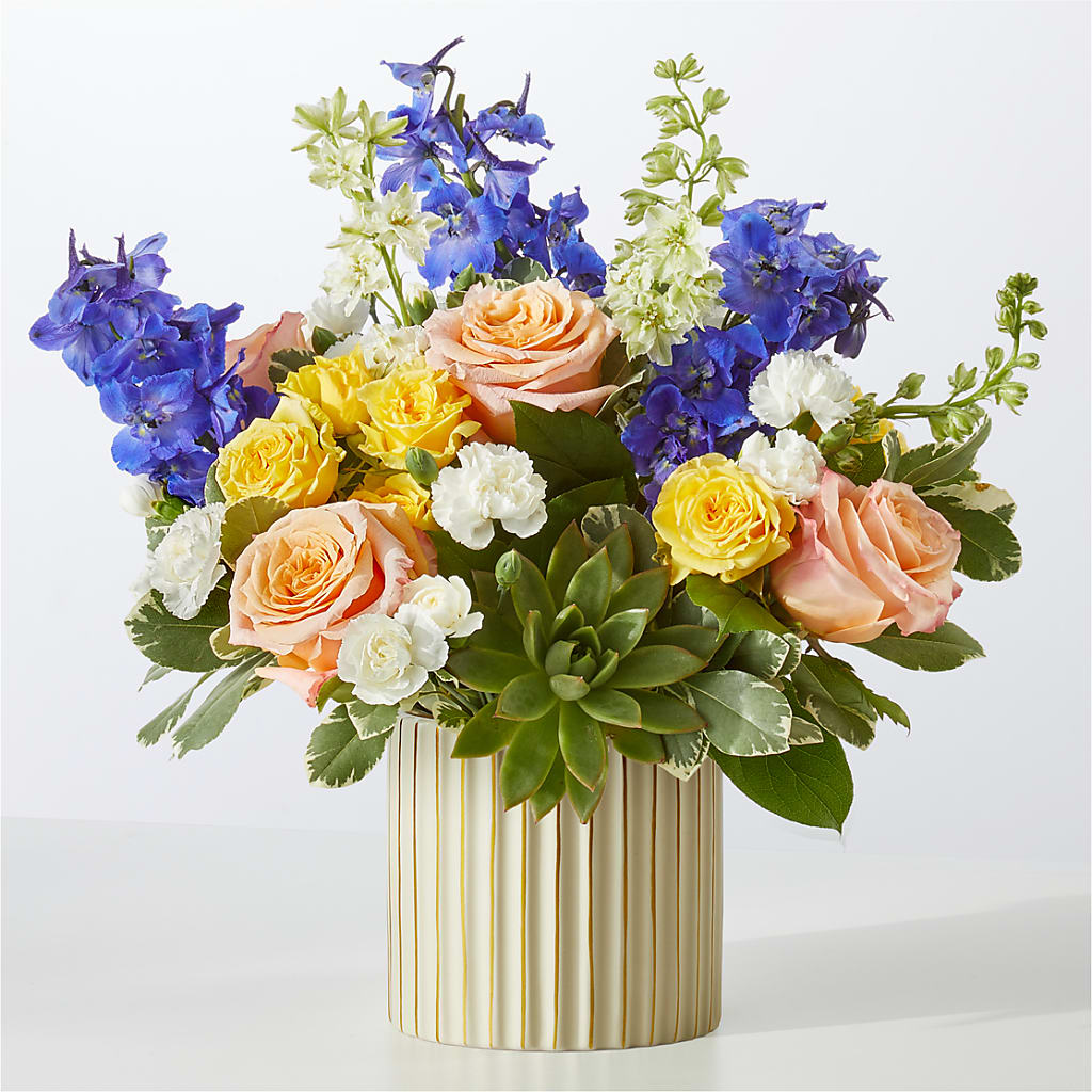 Cobalt Reverie Bouquet – Watsons Florist, Sullivan MO