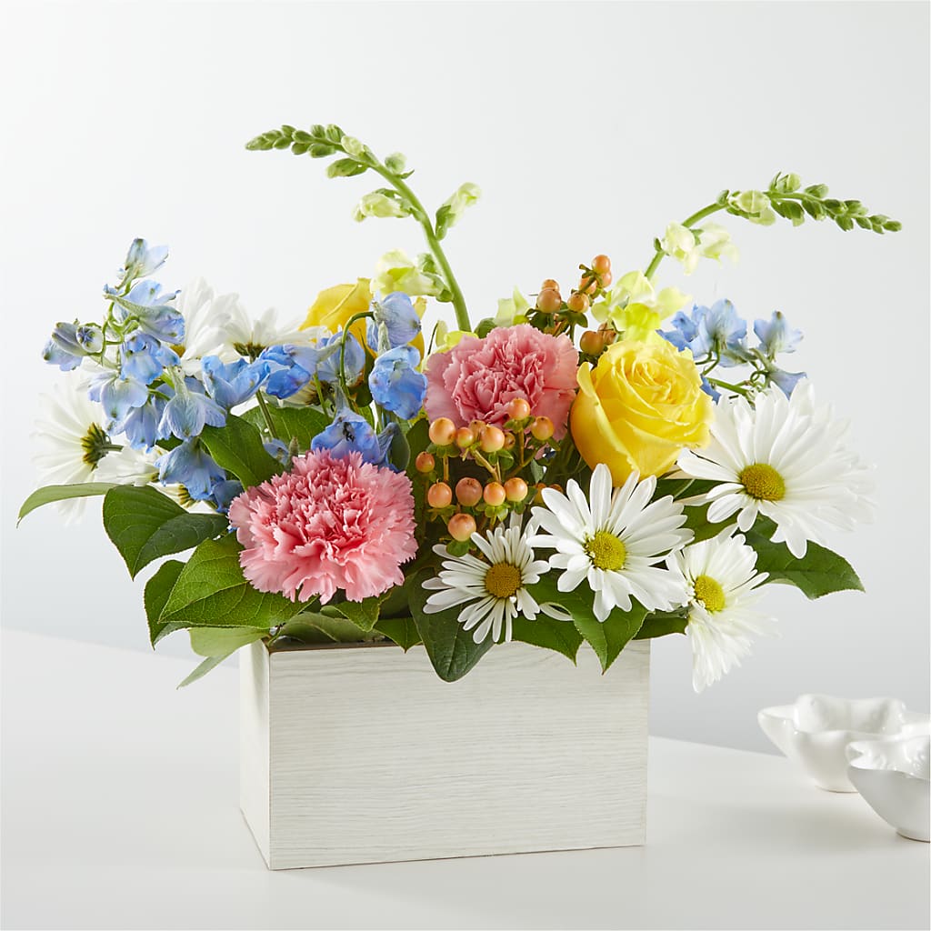 Sun Salutation Box Bouquet – Watsons Florist, Sullivan MO