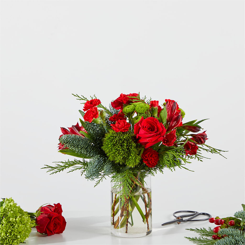 Merry Moment Bouquet – A Florist Original – Watsons Florist, Sullivan MO