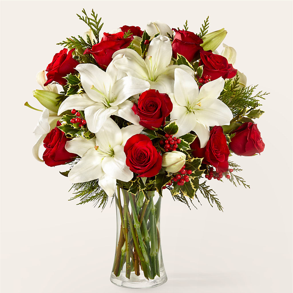 Sparkling Snowflakes Bouquet – Watsons Florist, Sullivan MO