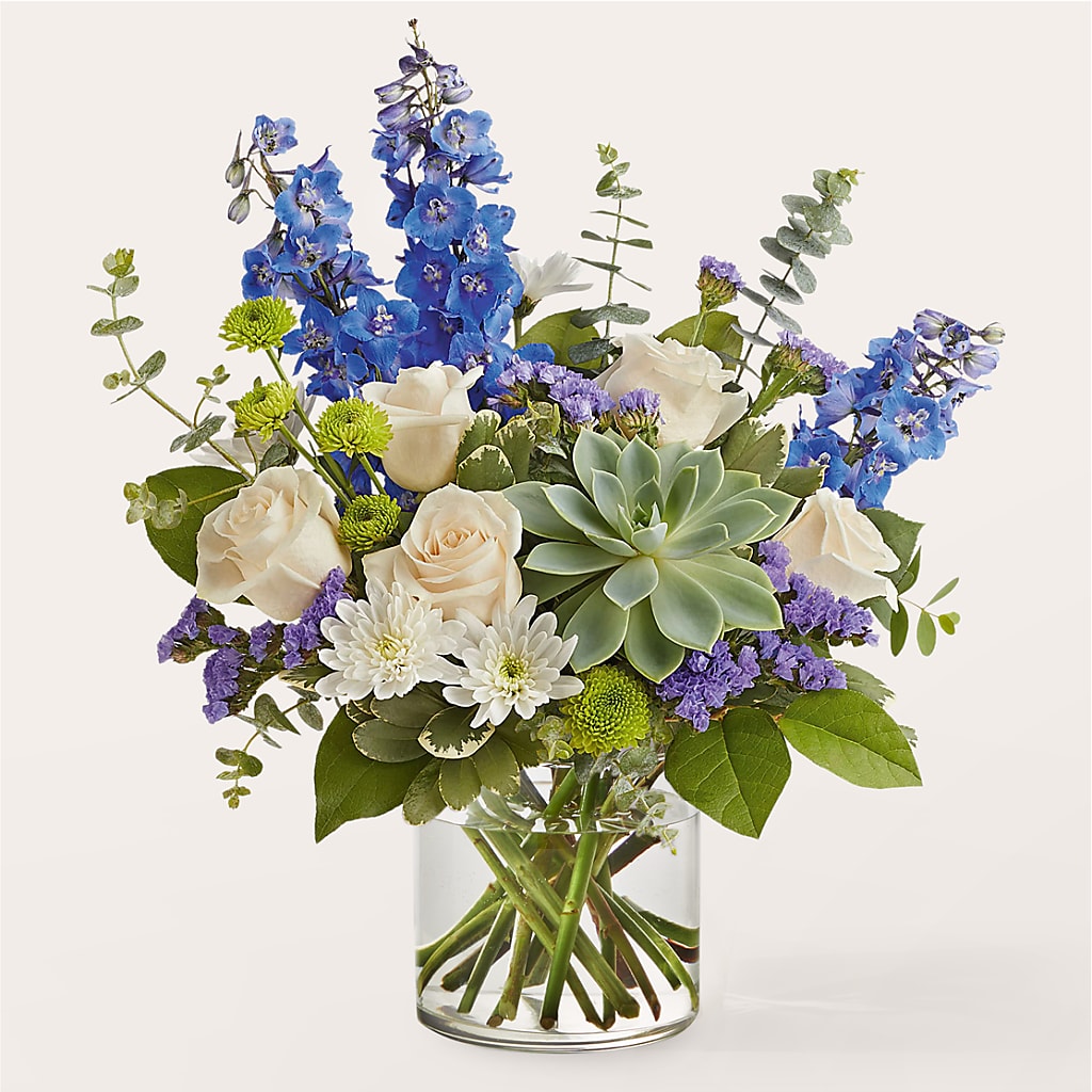 Cerulean Waves Bouquet – Watsons Florist, Sullivan MO