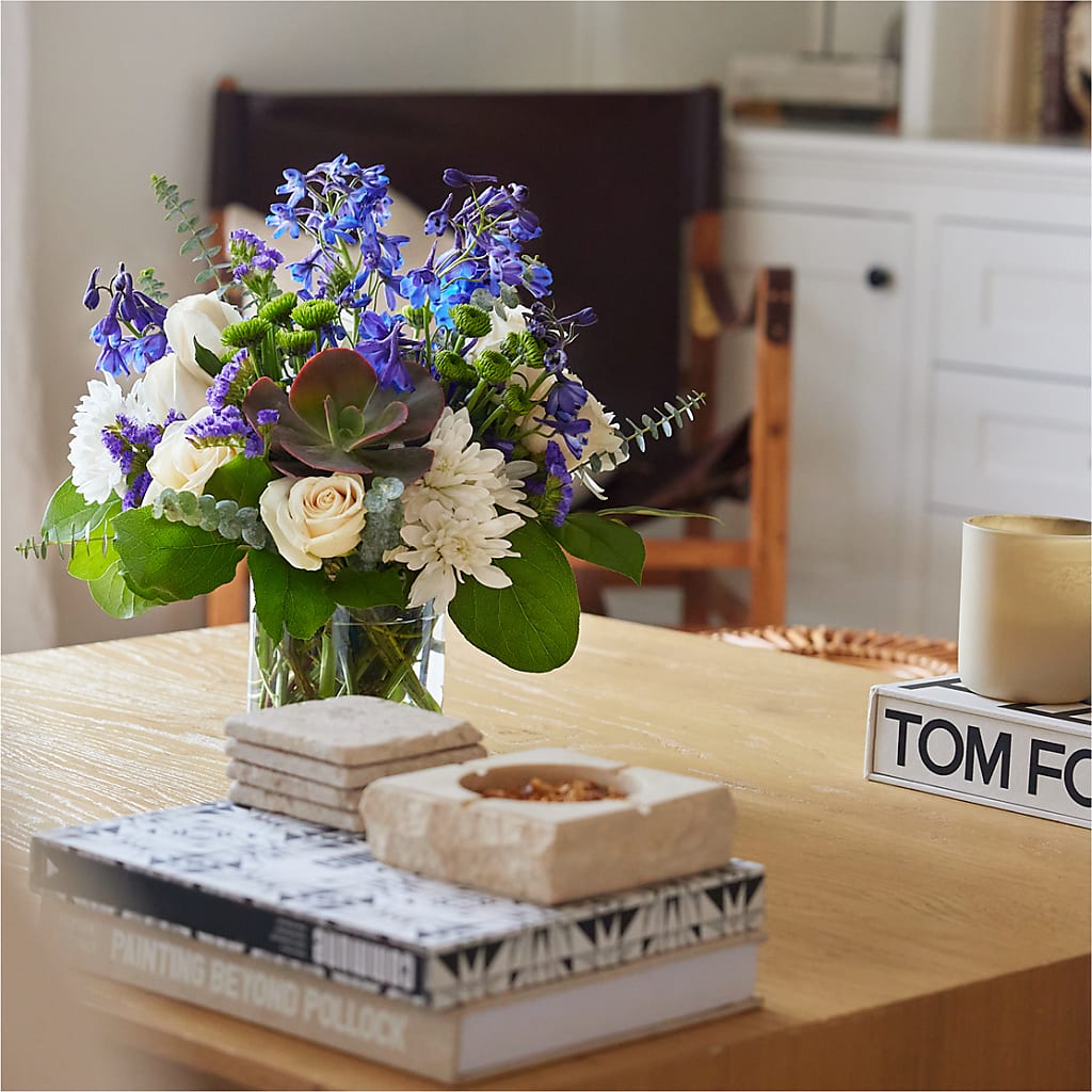 Cerulean Waves Bouquet – Watsons Florist, Sullivan MO