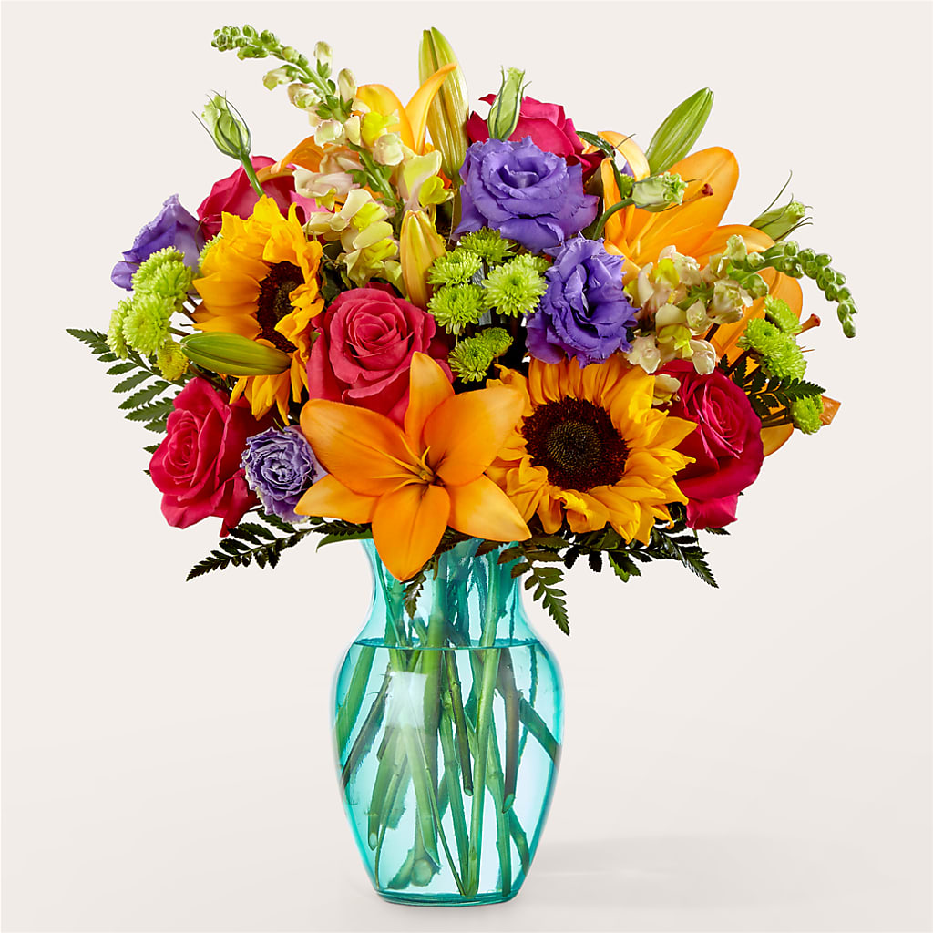 Double Rainbow Bouquet – Watsons Florist, Sullivan MO