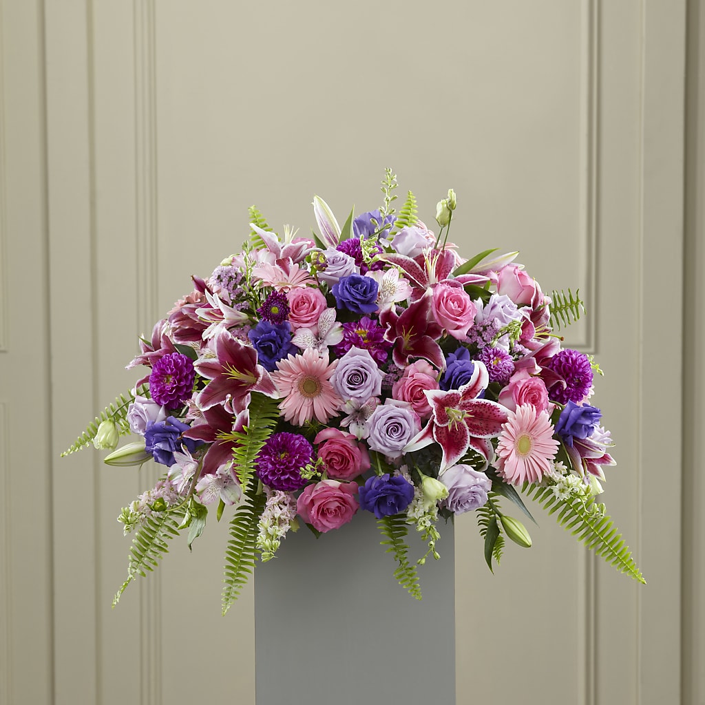 Fare Thee Well Pedestal – Watsons Florist, Sullivan MO