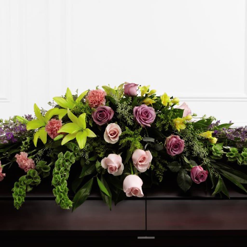 Forever Beloved Casket Spray – Watsons Florist, Sullivan MO