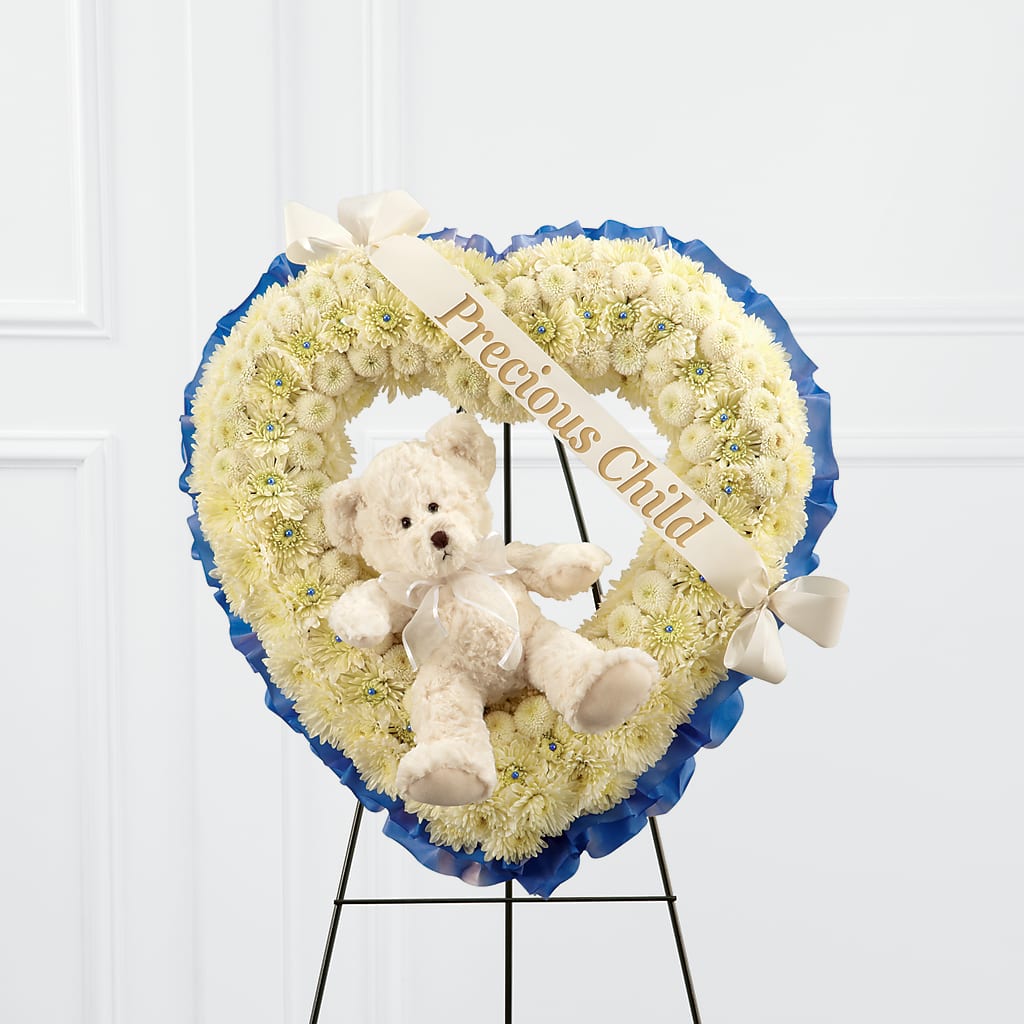 Precious Child Standing Heart – Watsons Florist, Sullivan MO