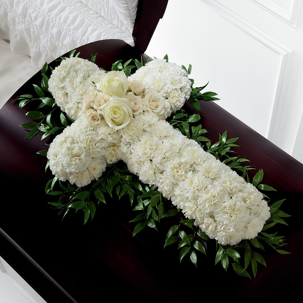 Peaceful Memories Casket Spray (Standard) – Watsons Florist, Sullivan MO