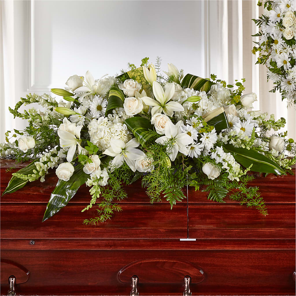 Abundance Casket Spray – Watsons Florist, Sullivan MO