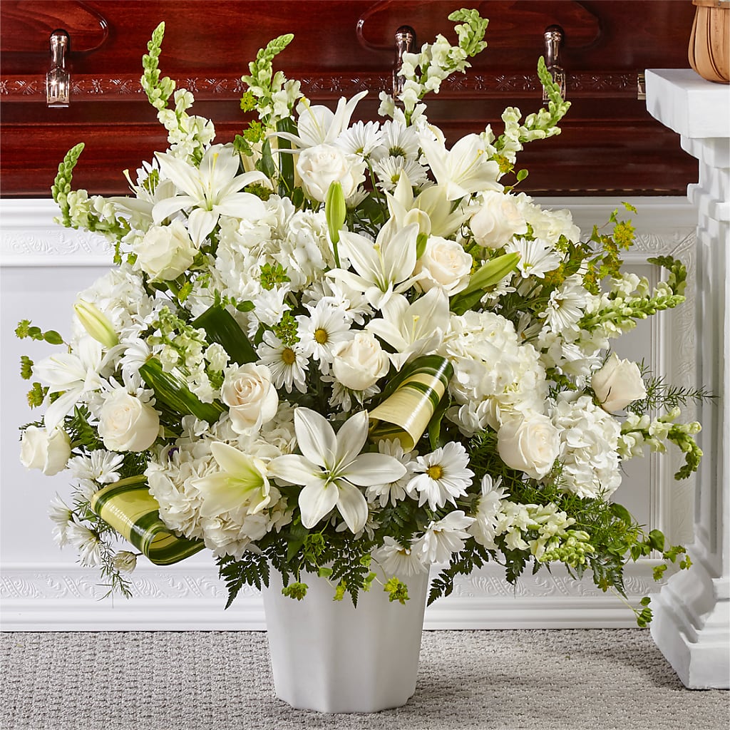 Thoughts of Tranquility Floor Basket – Watsons Florist, Sullivan MO