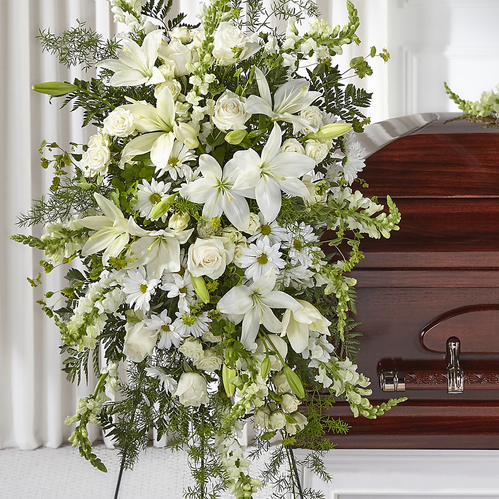 Loving Thoughts Standing Spray – Watsons Florist, Sullivan MO
