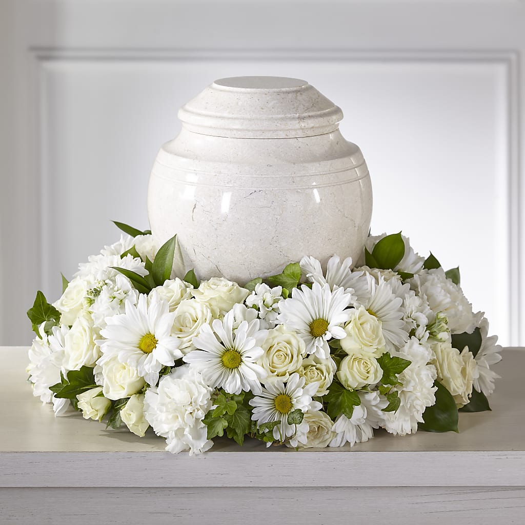 Ivory Gardens Cremation Adornment – Watsons Florist, Sullivan MO