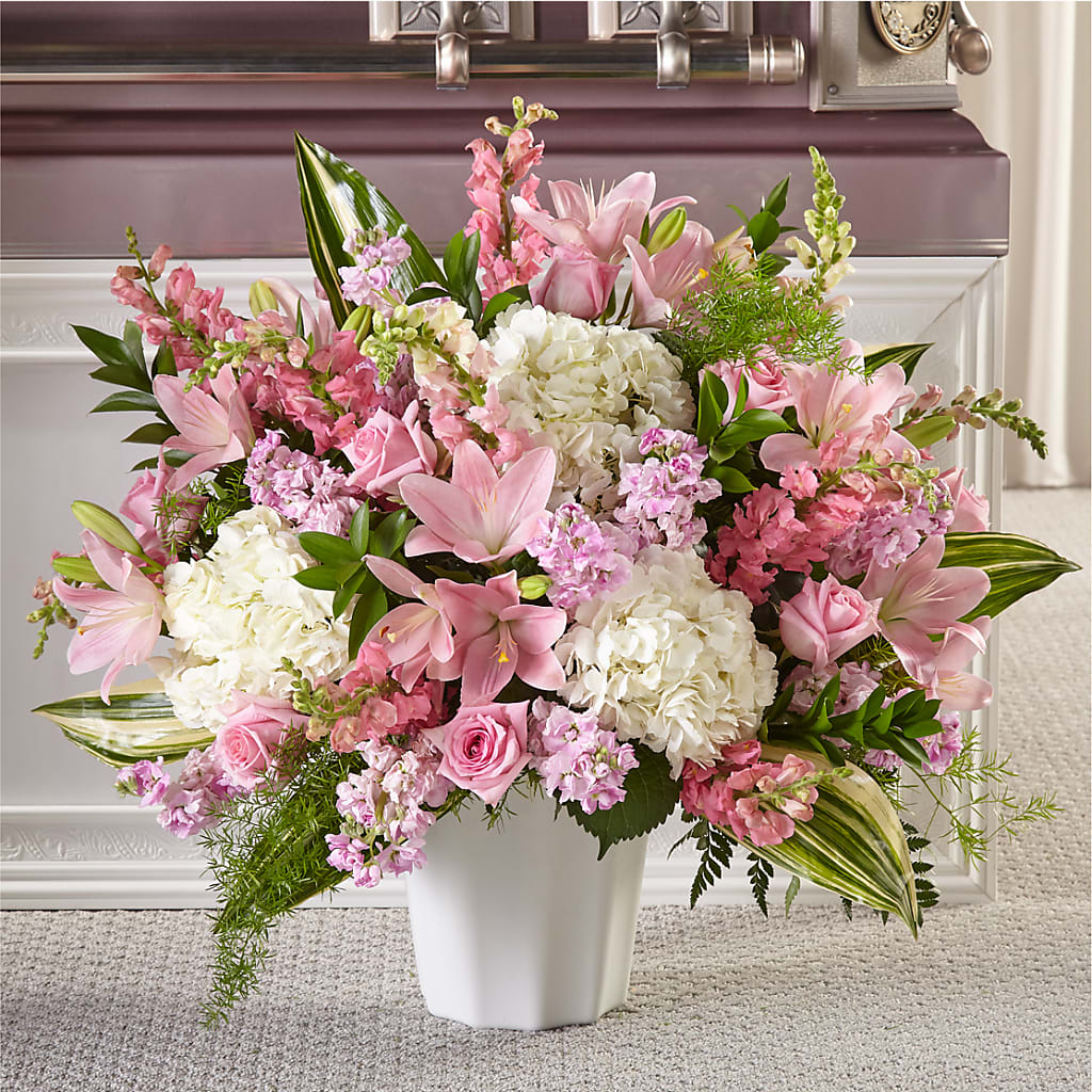 Simply Serene Floor Basket – Watsons Florist, Sullivan MO