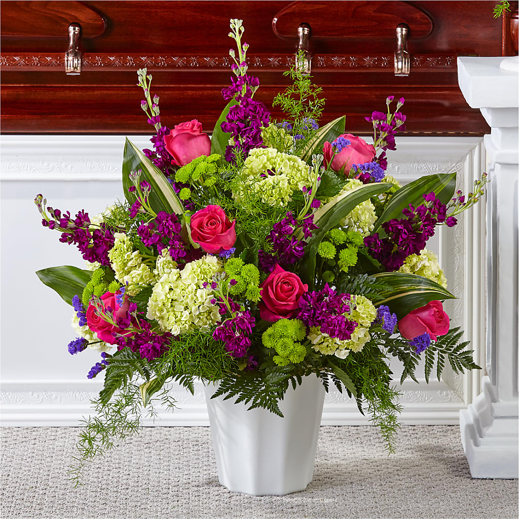 Beautiful Horizons Floor Basket – Watsons Florist, Sullivan MO