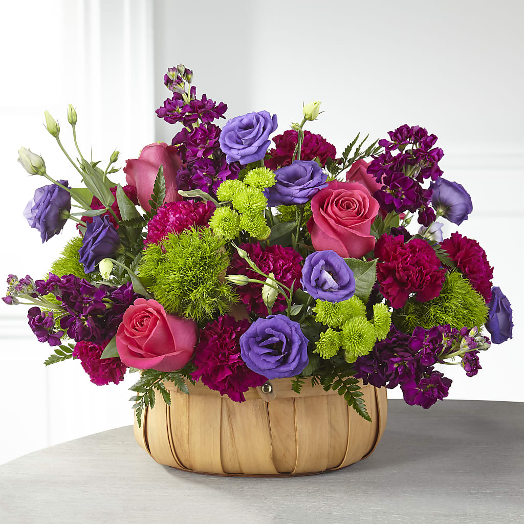 Serene Sanctuary Basket – Watsons Florist, Sullivan MO