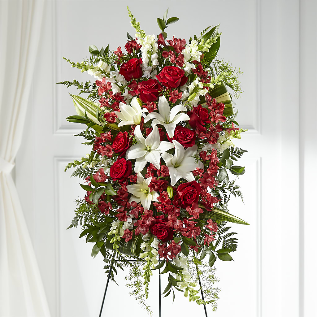 Everlasting Memory Standing Spray – Watsons Florist, Sullivan MO