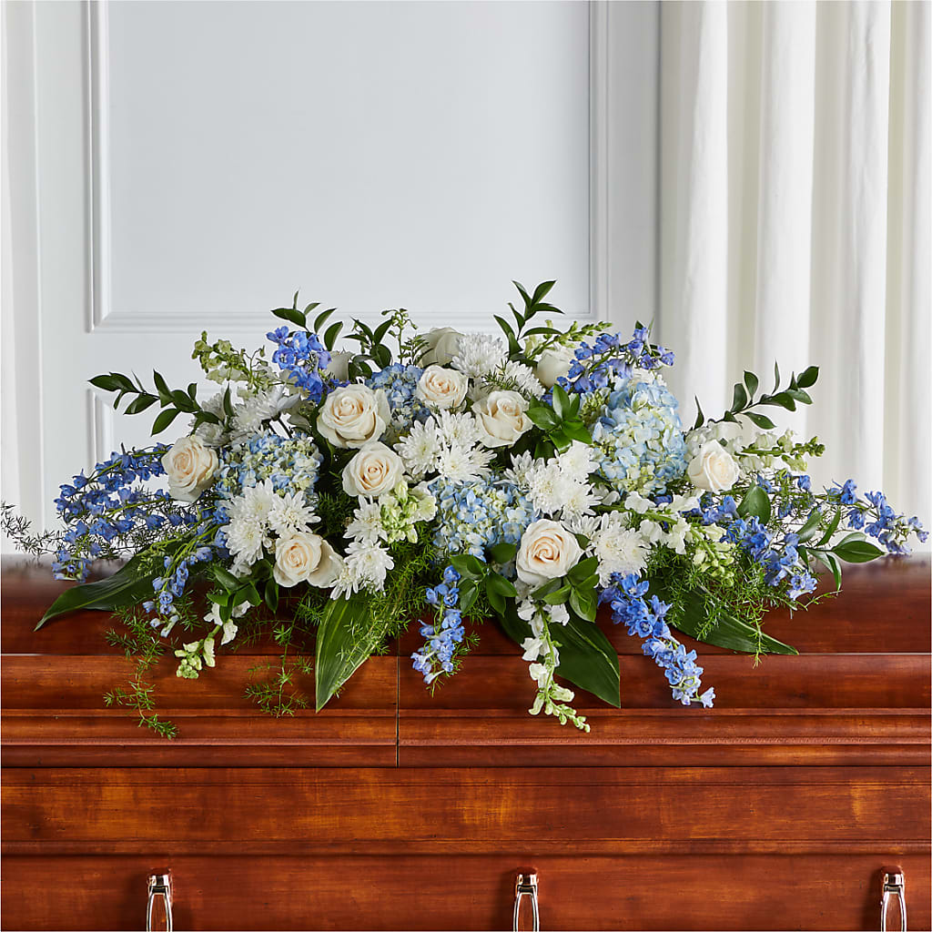 Timeless Essence Casket Spray – Watsons Florist, Sullivan MO