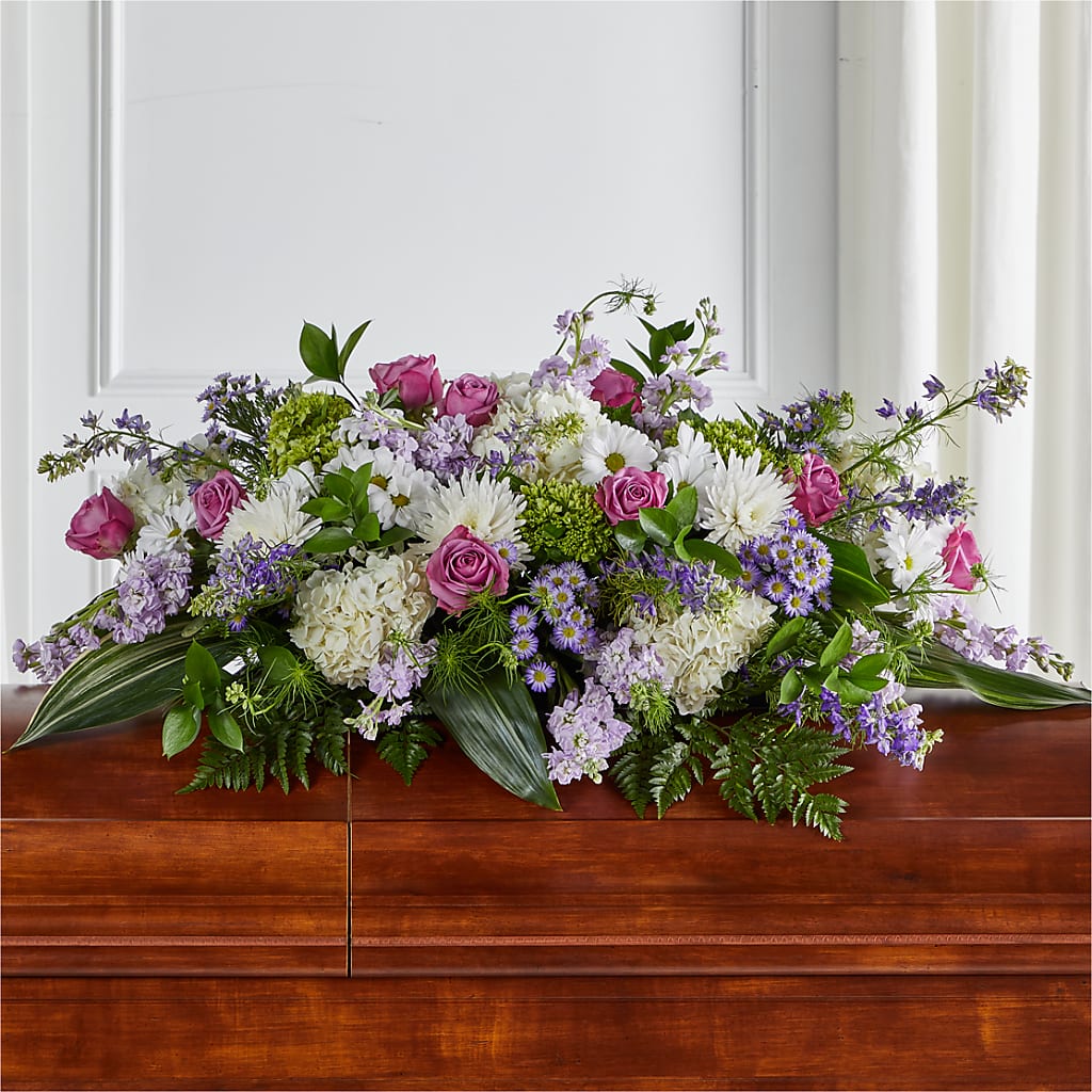 Meadows of Serenity Casket Spray – Watsons Florist, Sullivan MO