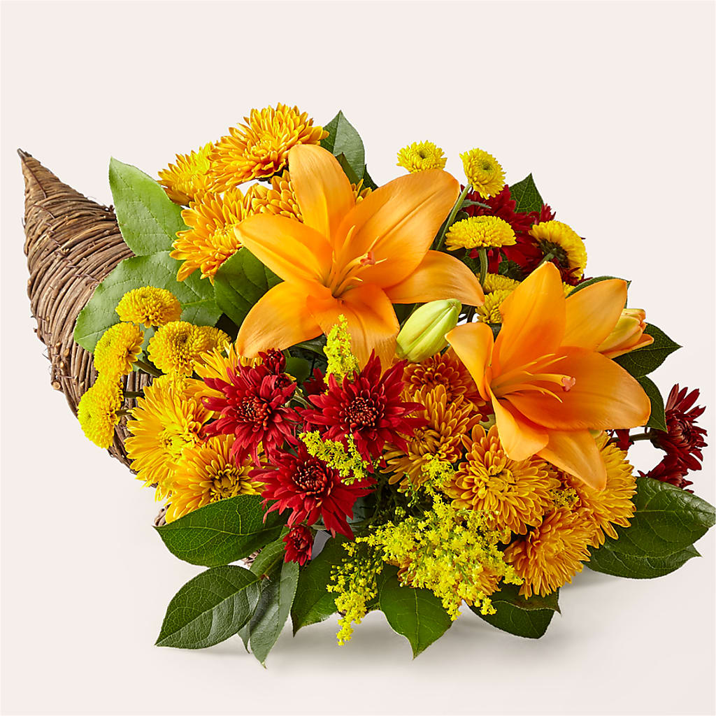 Feast of Color Cornucopia – Watsons Florist, Sullivan MO