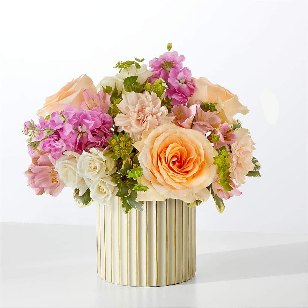 Paradise Bouquet with Ivory Vase – Watsons Florist, Sullivan MO