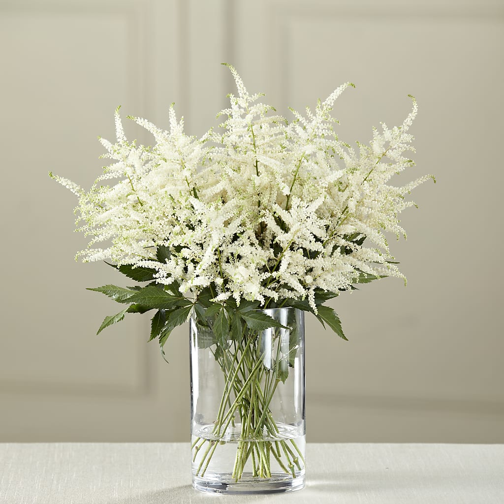 White Astilbe Bouquet – Watsons Florist, Sullivan MO