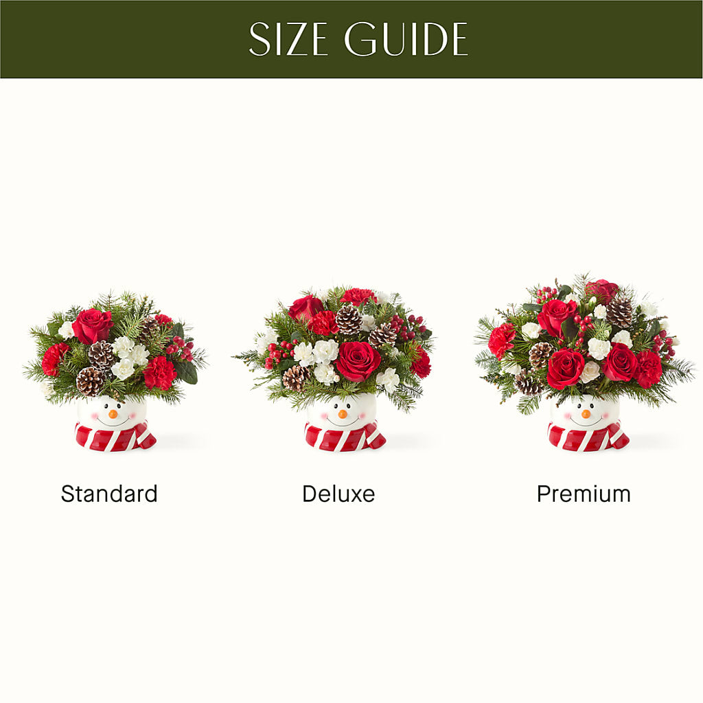 Jolly Snowman Bouquet –  Watsons Florist, Sullivan MO