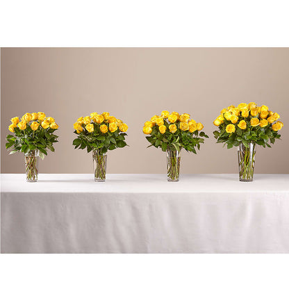 Long Stem Yellow Rose Bouquet –  Watsons Florist, Sullivan MO