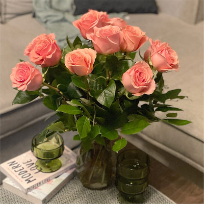 Long Stem Pink Rose Bouquet –  Watsons Florist, Sullivan MO