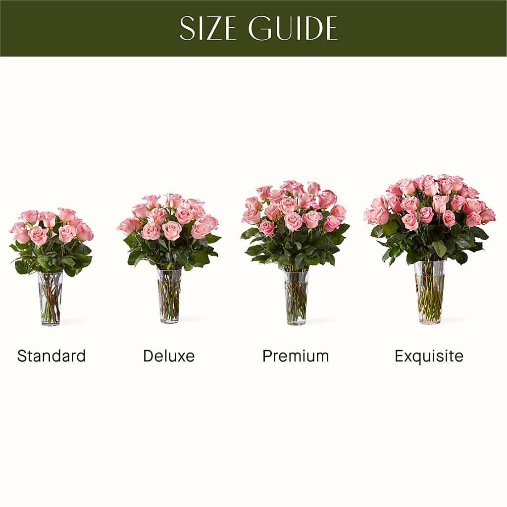 Long Stem Pink Rose Bouquet –  Watsons Florist, Sullivan MO