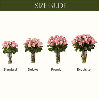 Long Stem Pink Rose Bouquet –  Watsons Florist, Sullivan MO