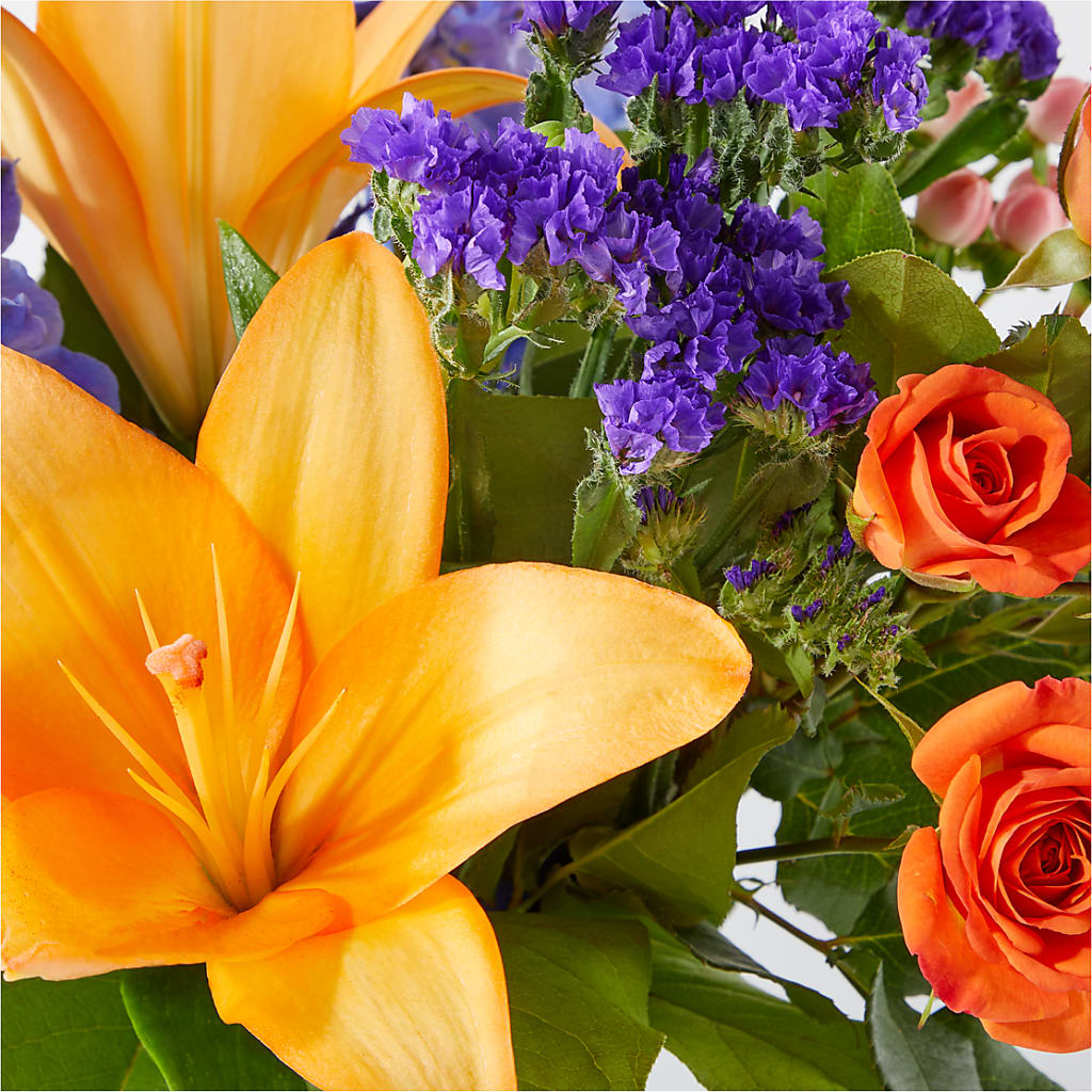 Radiant Citrus Bouquet –  Watsons Florist, Sullivan MO