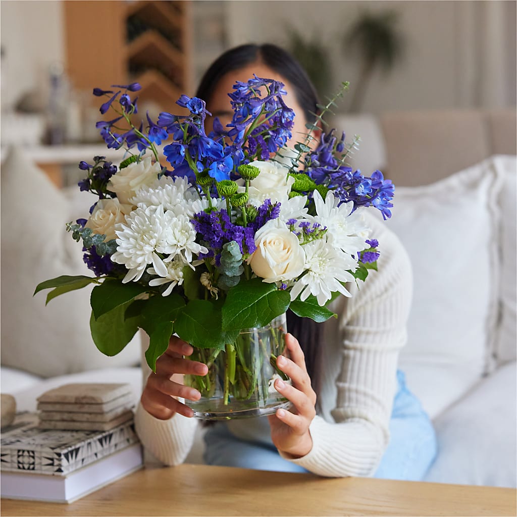 Cerulean Waves Bouquet –  Watsons Florist, Sullivan MO