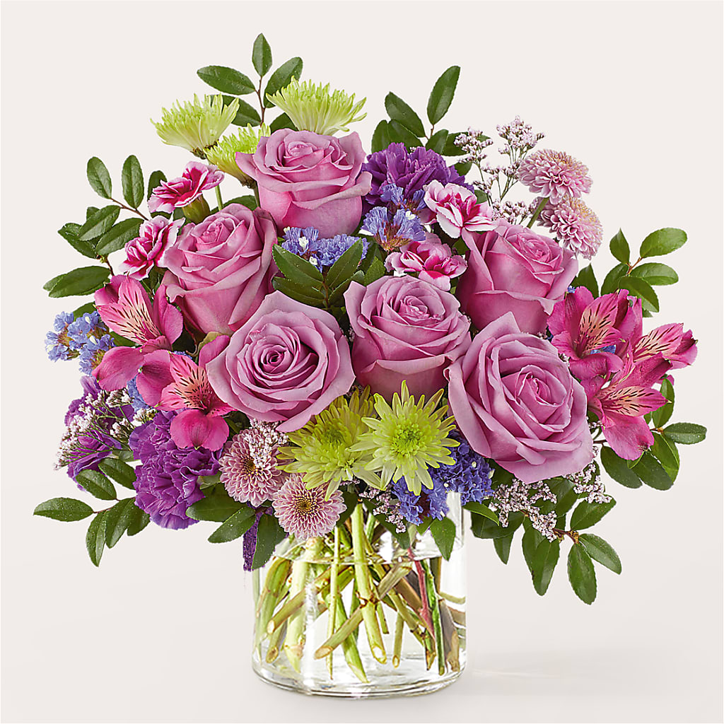 Glass Half Full Bouquet –  Watsons Florist, Sullivan MO