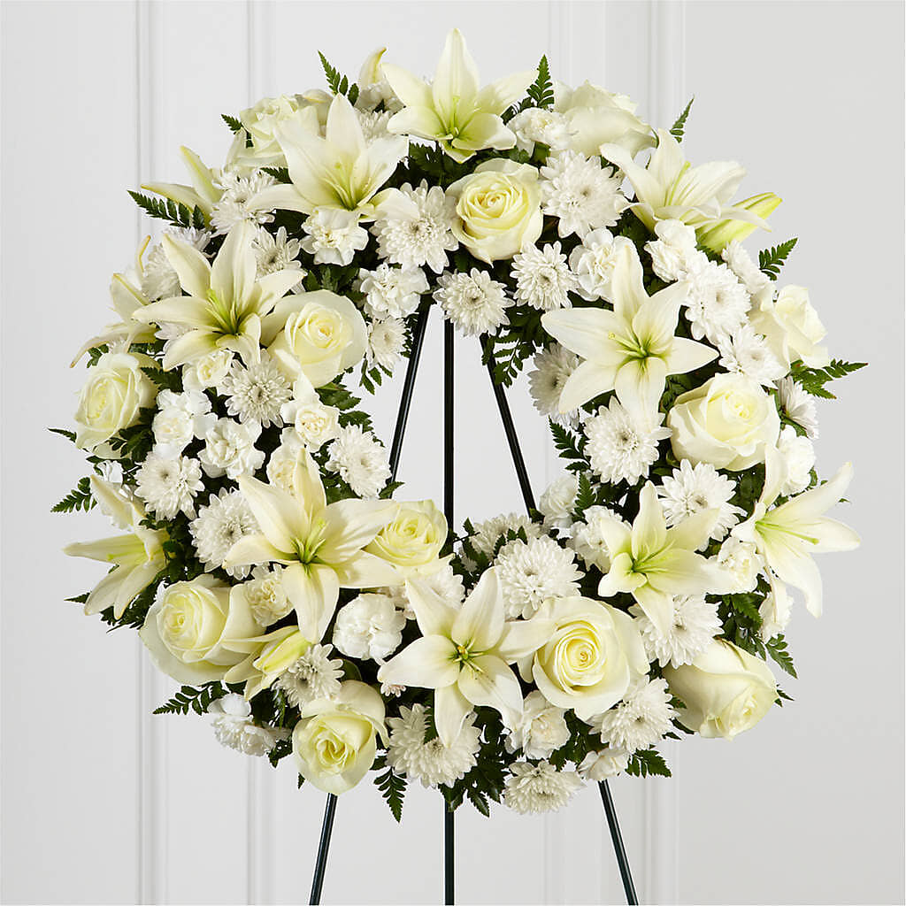 Treasured Tribute Wreath –  Watsons Florist, Sullivan MO