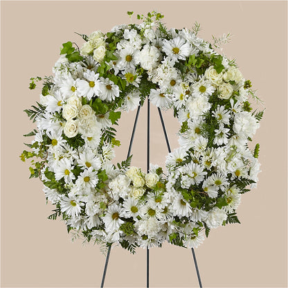 Faithful Wishes Wreath –  Watsons Florist, Sullivan MO