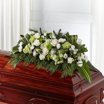 Hopeful Gesture Casket Spray –  Watsons Florist, Sullivan MO