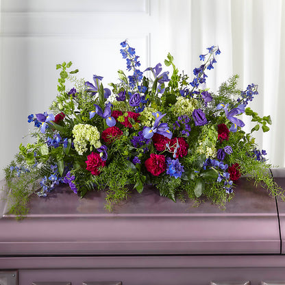 Always Treasured Casket Spray –  Watsons Florist, Sullivan MO
