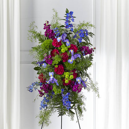 Heavenly Skies Standing Spray –  Watsons Florist, Sullivan MO