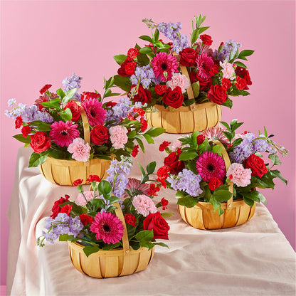 Pink Picnic Basket –  Watsons Florist, Sullivan MO