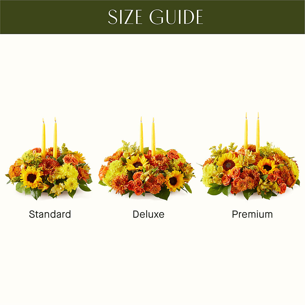 Autumn Harmony Centerpiece –  Watsons Florist, Sullivan MO
