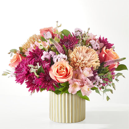 Berry Cobbler Bouquet with Ivory Vase –  Watsons Florist, Sullivan MO