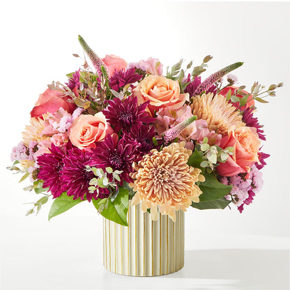 Berry Cobbler Bouquet with Ivory Vase –  Watsons Florist, Sullivan MO