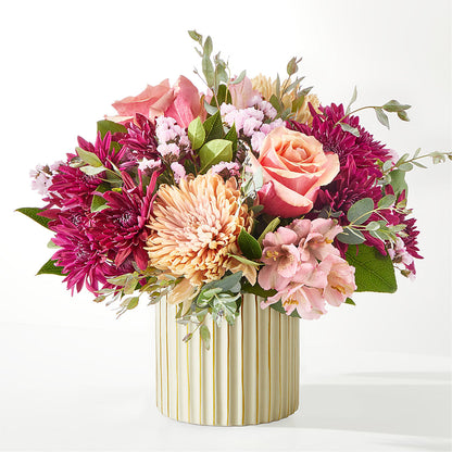 Berry Cobbler Bouquet with Ivory Vase –  Watsons Florist, Sullivan MO