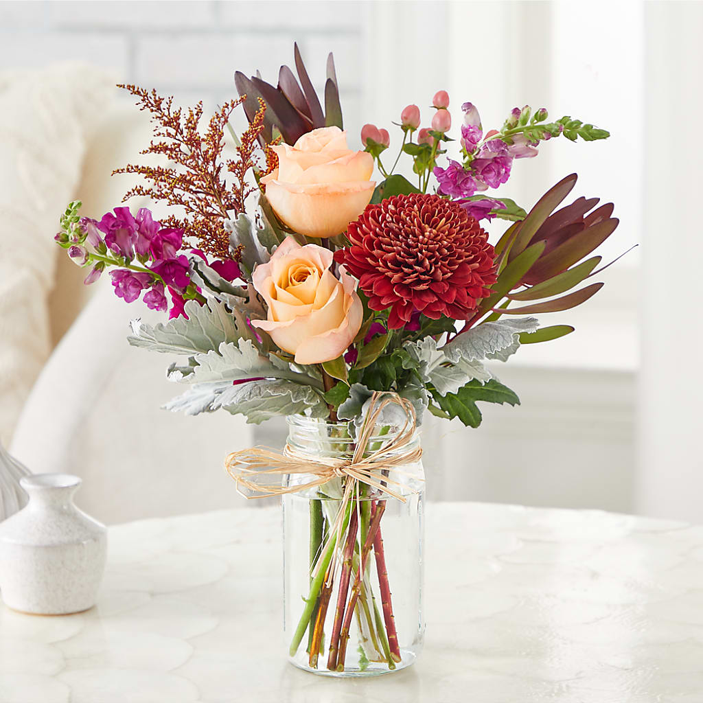 Moody Hues Bouquet –  Watsons Florist, Sullivan MO