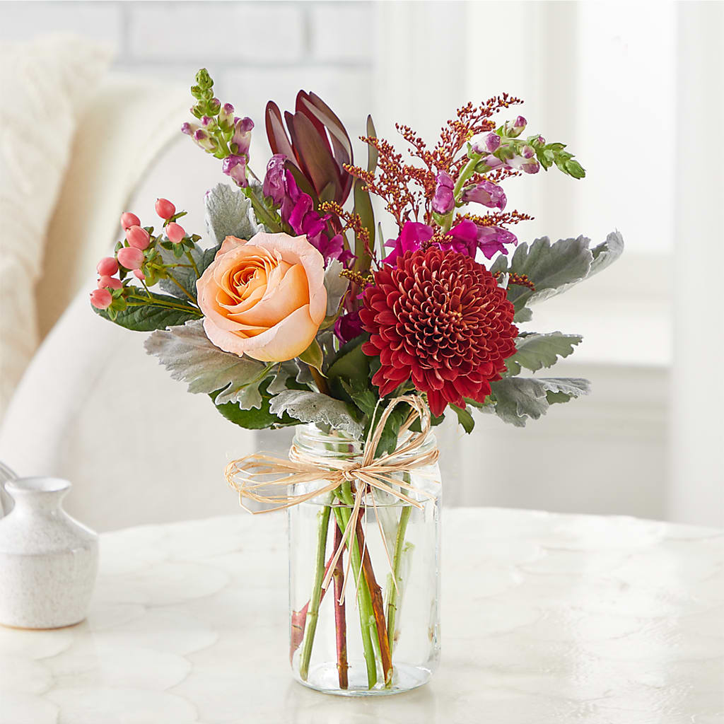 Moody Hues Bouquet –  Watsons Florist, Sullivan MO