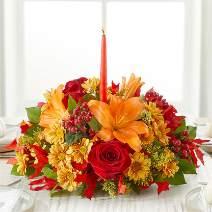 Autumn's Embrace Centerpiece –  Watsons Florist, Sullivan MO